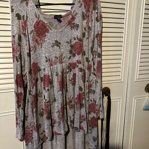 Floral Long Sleeve Blouse